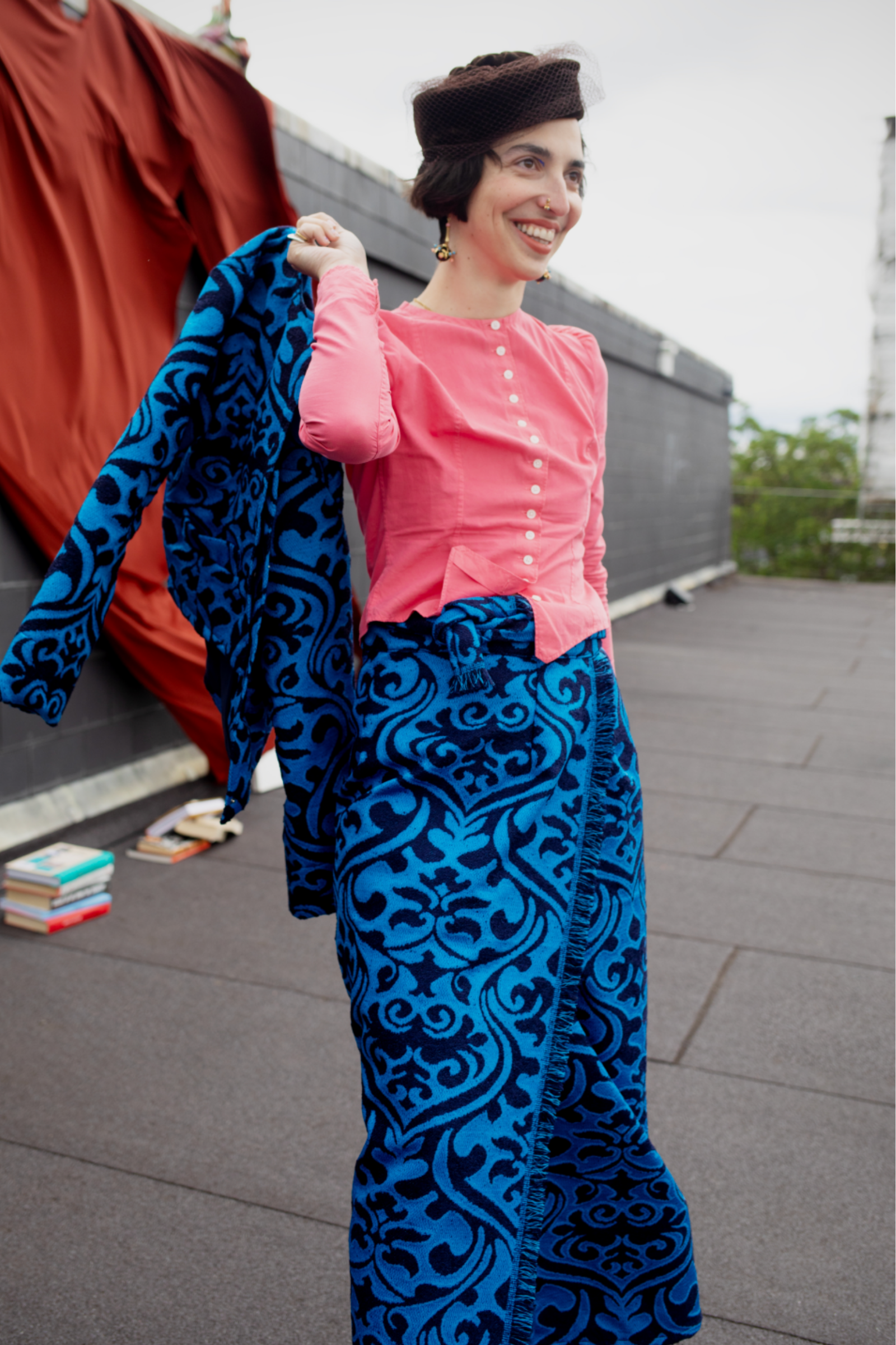 WRAP Skirt, Thin Cotton