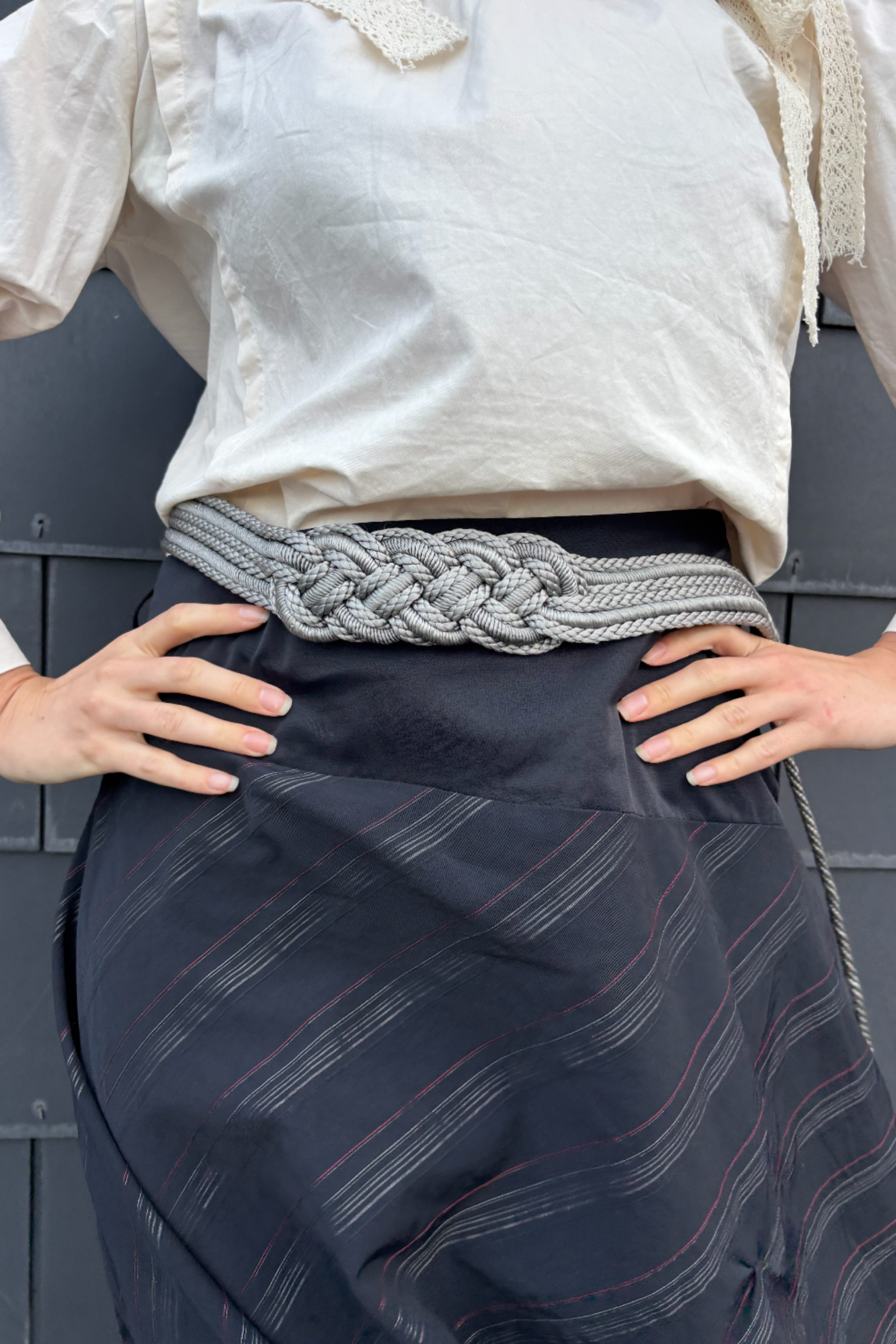 BELT in silk thread