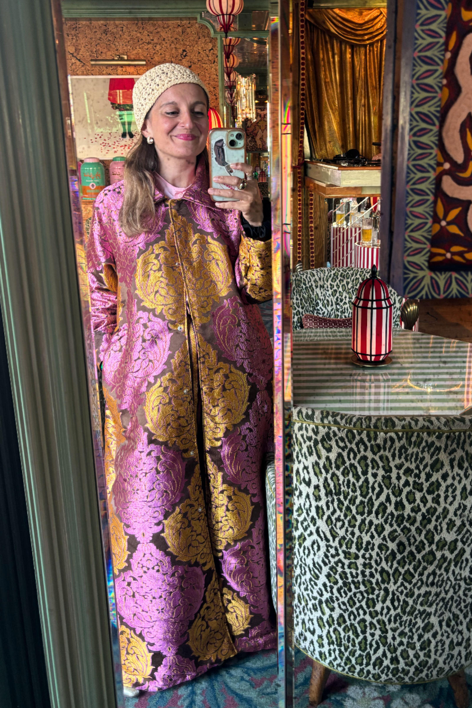 LAYLA, Long straight coat, Thin fabric