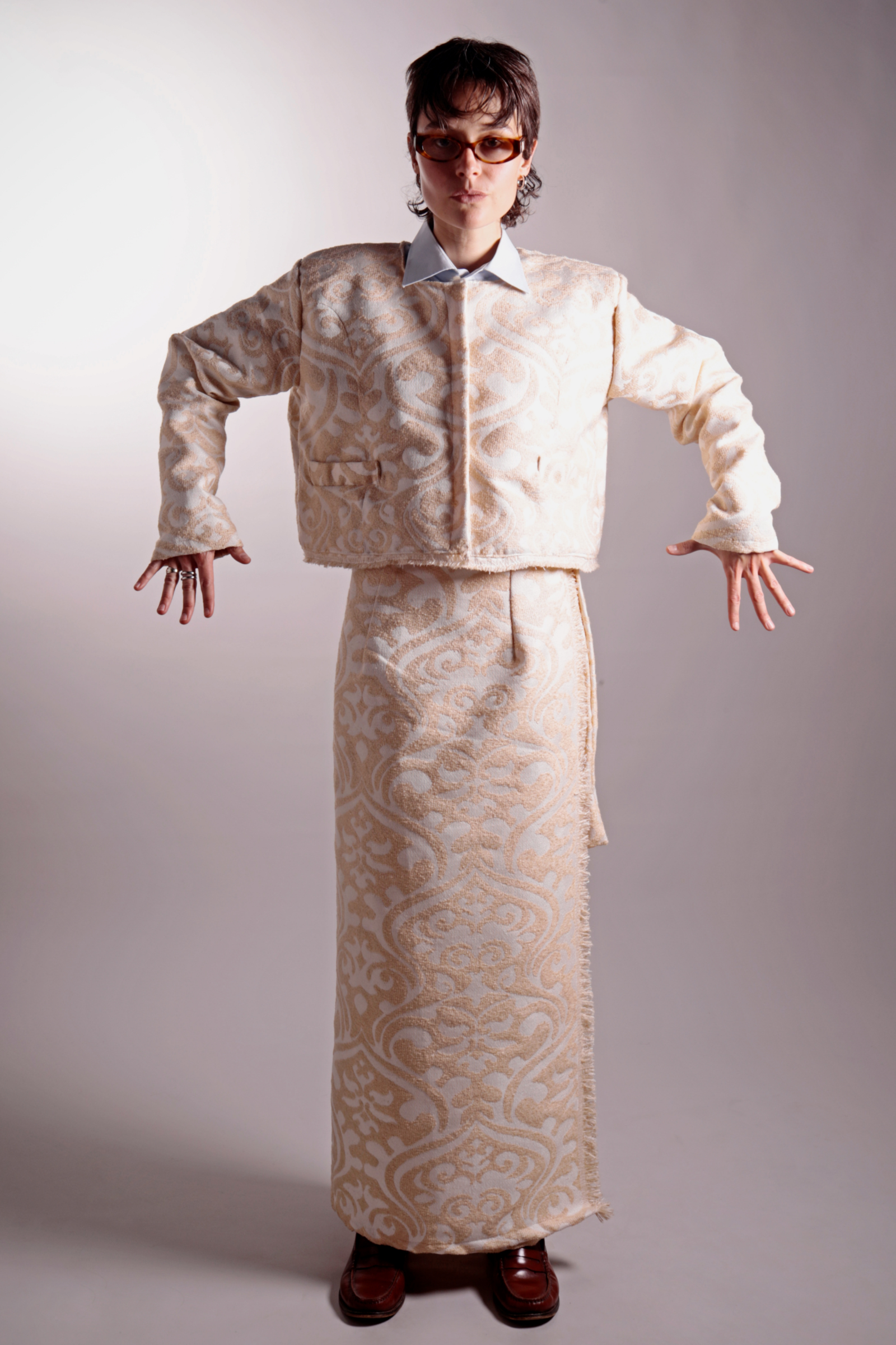 CHAMS Cropped Jacket