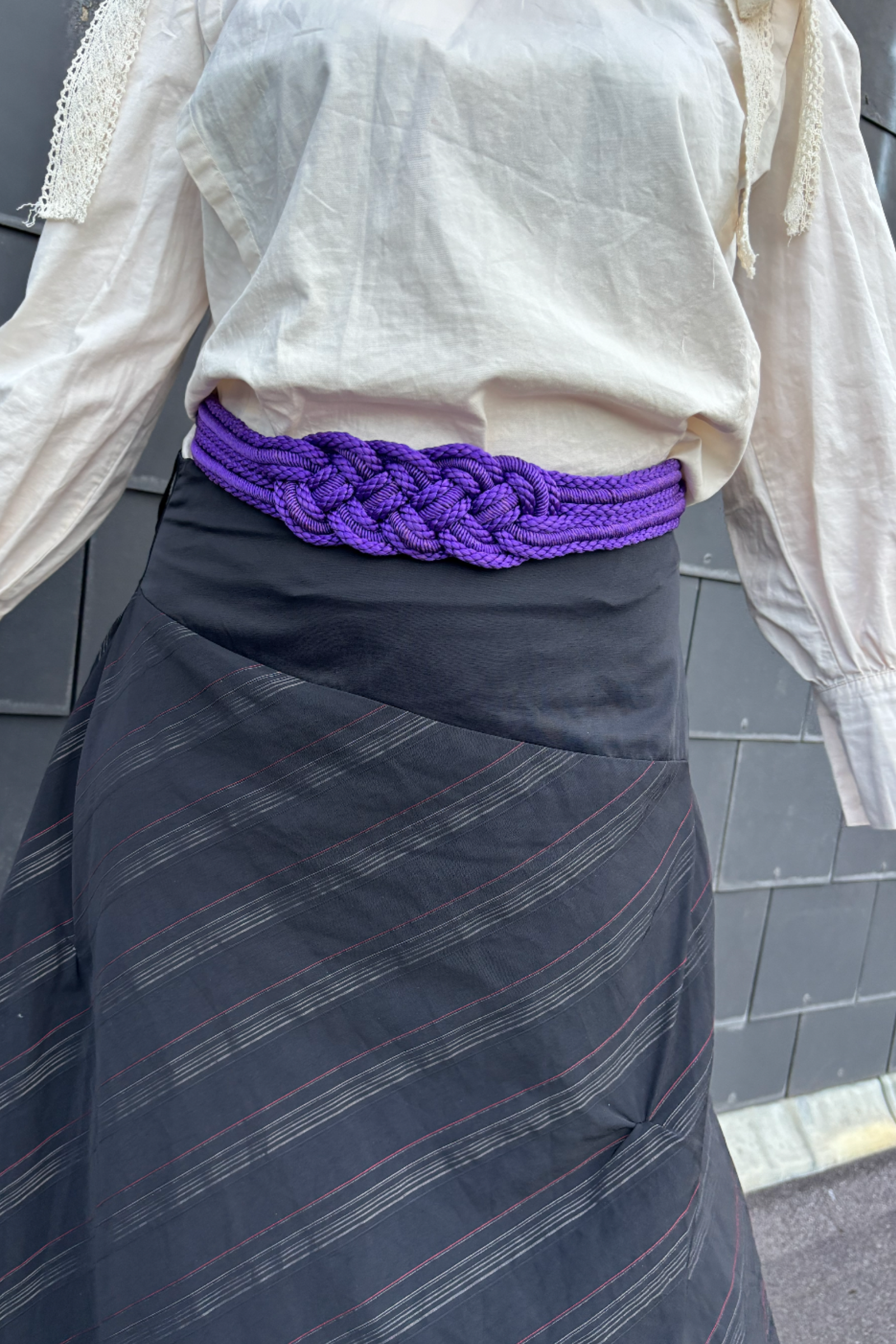 BELT in silk thread