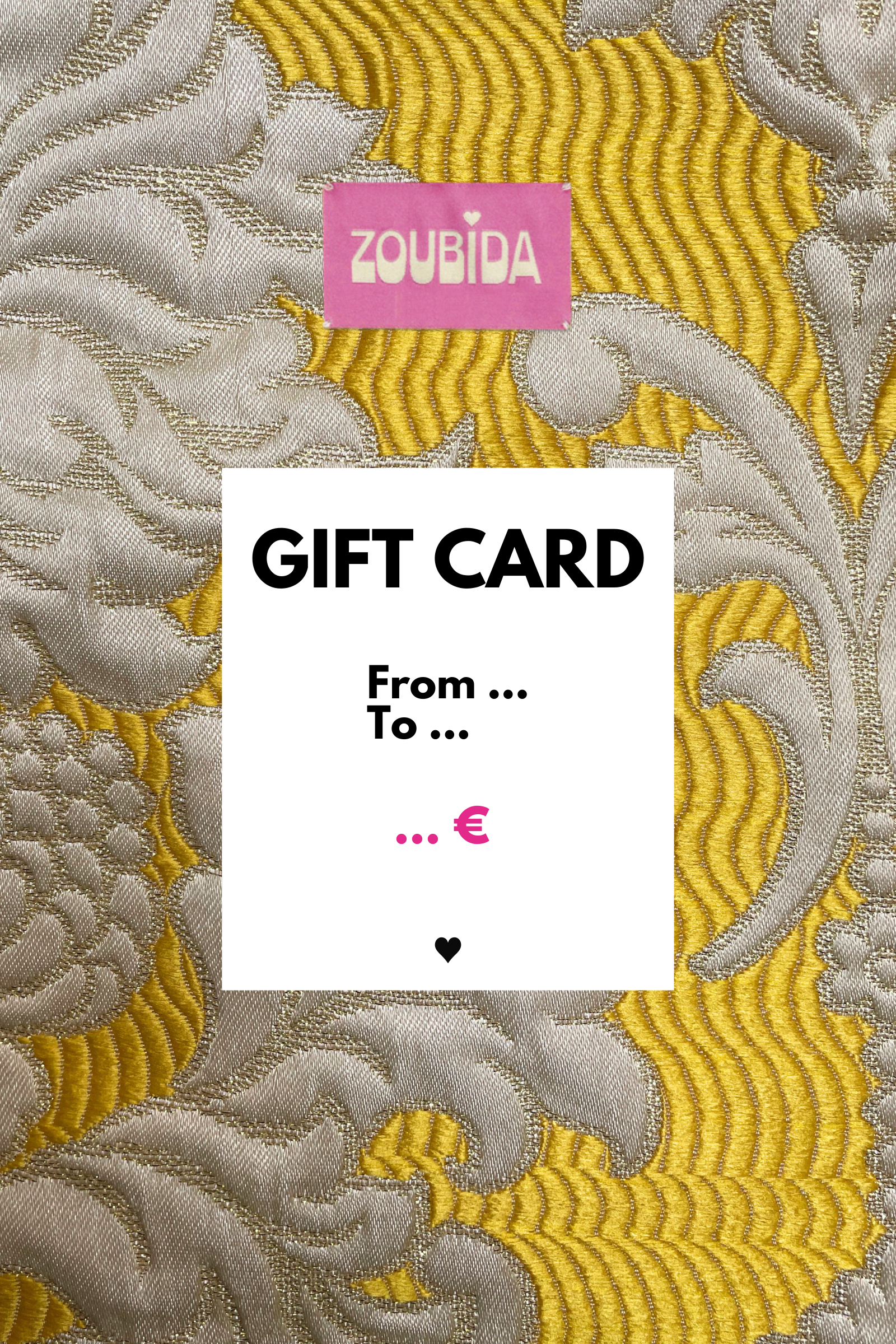 GIFT CARD ♥
