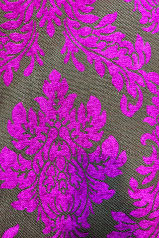 PINK & BROWN WARDA Fabric