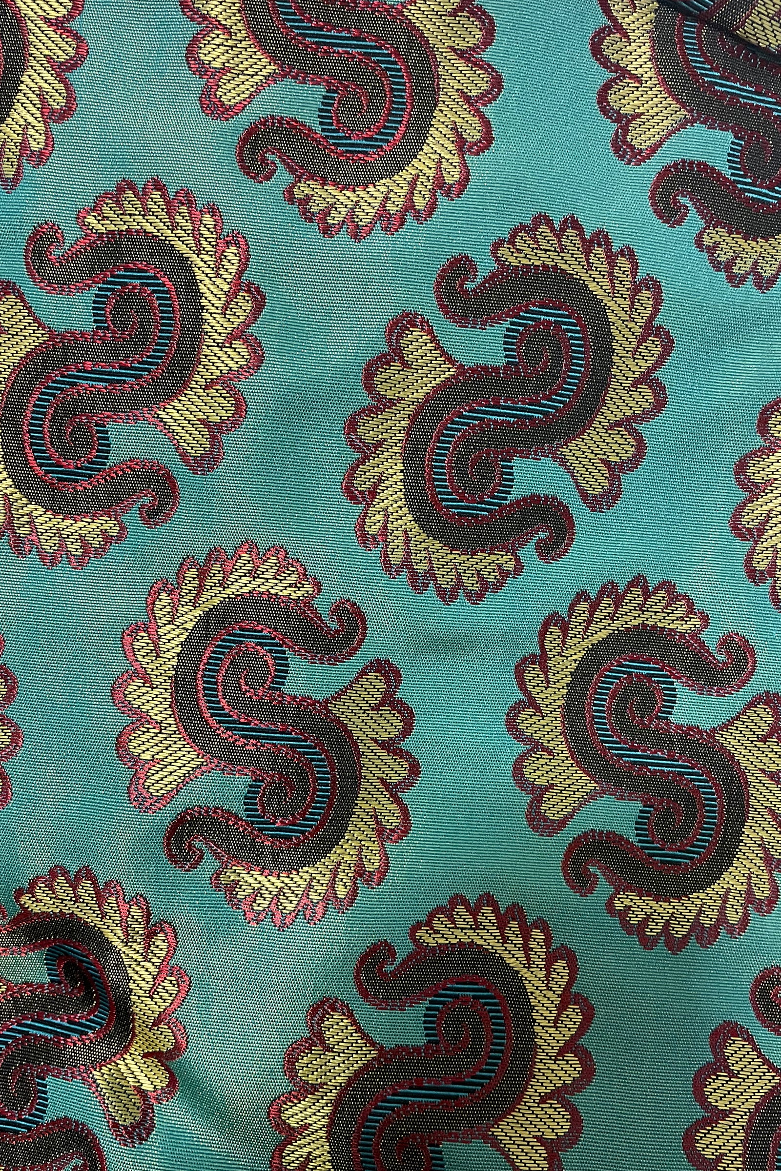 HOURRIA Long Sleeveless Jacket <br> Paisley